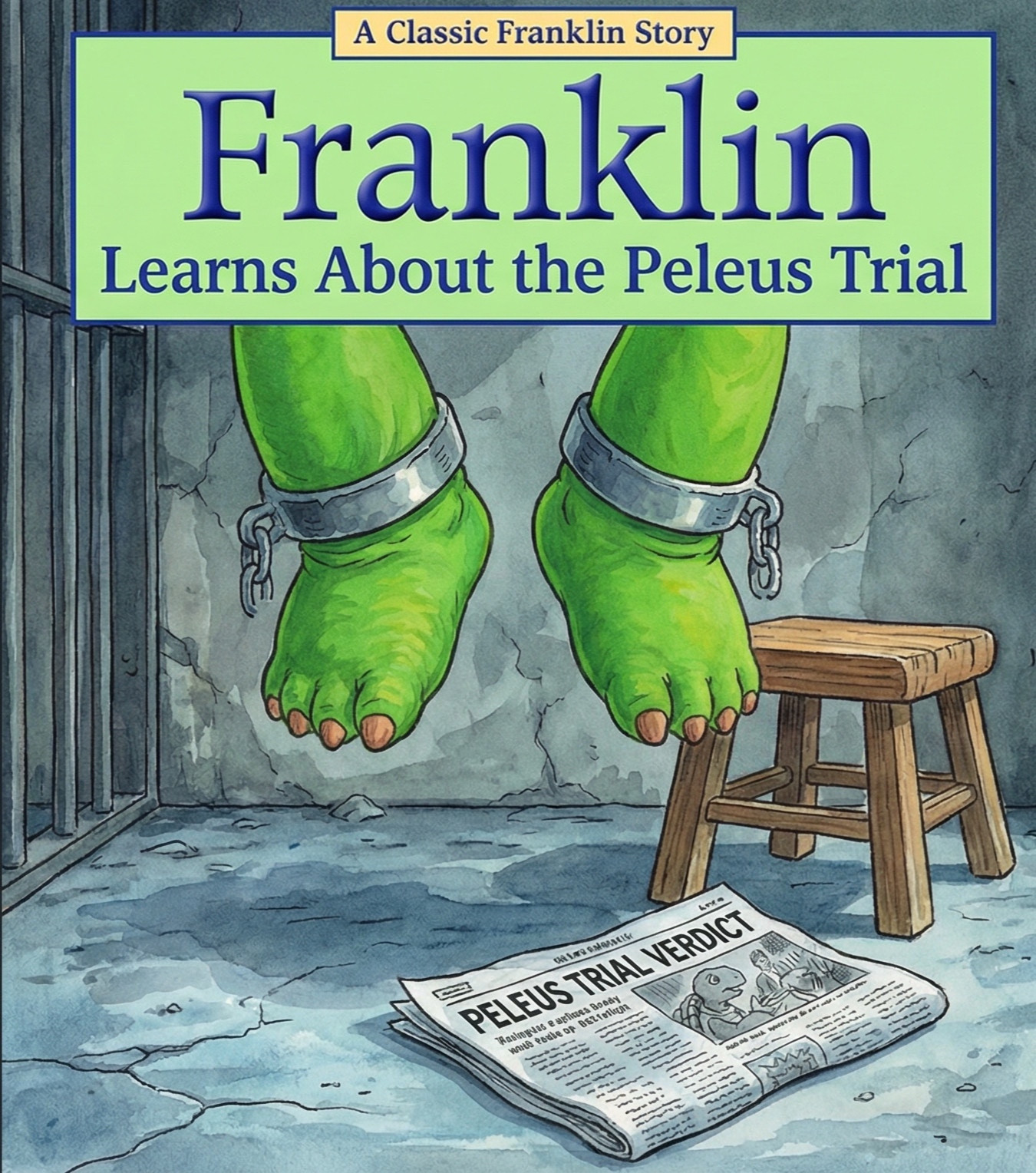 Franklin the Turtle hears about the Peleus Trial